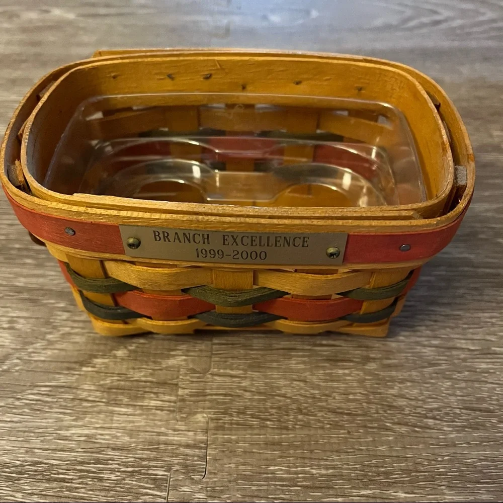 Longaberger 1999-2000 Branch Excellence Sales Award Basket